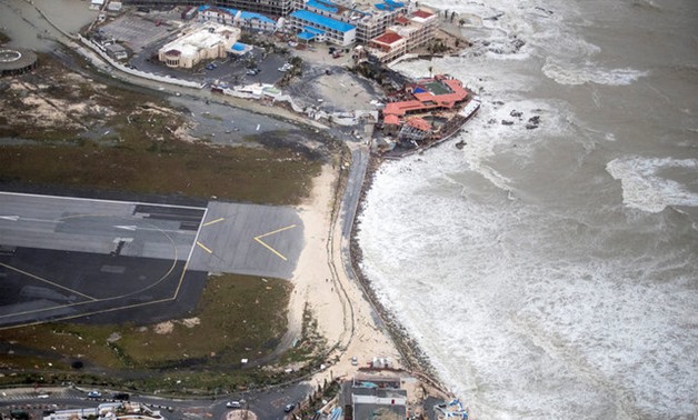 View of the aftermath of Hurricane Irma on Sint Maarten Dutch part of Saint Martin island in the Carribean September 6, 2017. Netherlands Ministry of Defence/Handout via REUTERS