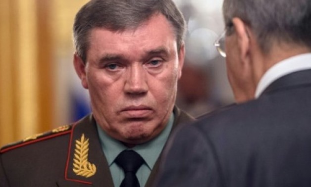 © AFP/File | Russia's Chief of the General Staff Valery Gerasimov (C) speaks to Russian Foreign Minister Sergei Lavrov in Istanbul on October 10, 2016