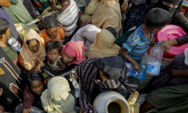 © AFP / by Nick Perry | Around 164,000 mostly Rohingya refugees have crossed into Bangladesh in the last fortnight to escape fighting in Myanmar's Rakhine state, the UN says