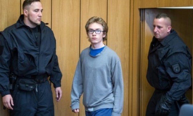 © dpa/AFP | Marcel Hesse, 19, is accused of murdering a nine-year-old boy and a 22-year-old man in Germany