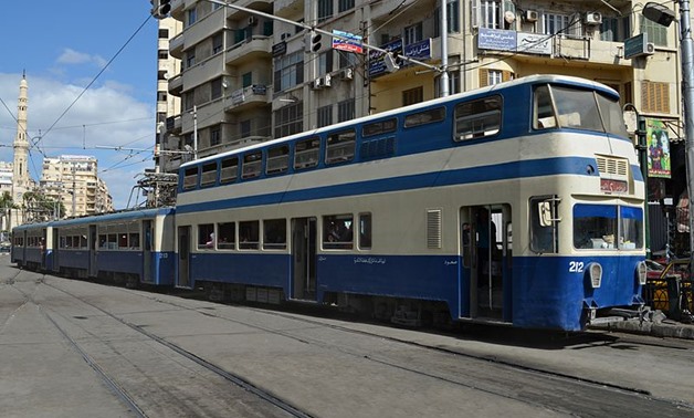 A double-deck car in Alexandria’s tramway fleet – CC via Wikimedia Commons/Faris Knight