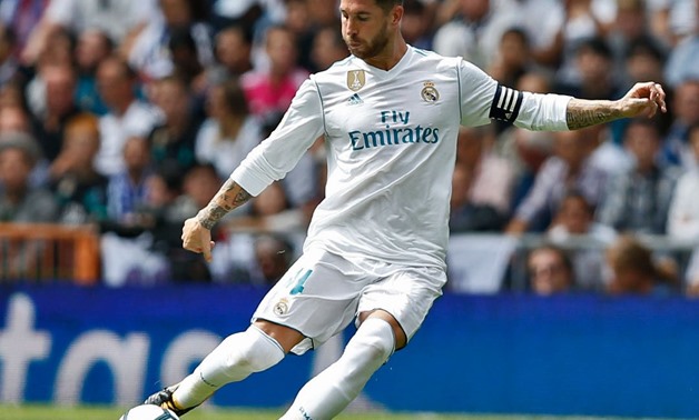 Sergio Ramos Real Madrid’s captain – Press image courtesy Real Madrid’s official Twitter account