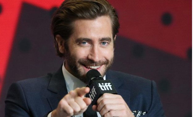 Actor Jake Gyllenhaal attends a press conference to promote the film "Stronger" at the Toronto International Film Festival (TIFF)