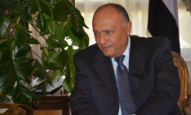 The Minister of Foreign Affairs Sameh Shoukry – Facebook Page