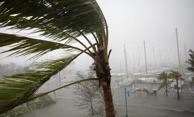 Boats are seen at a marina in Coconut Grove as Hurricane Irma arrives at south Florida, in Miami, Florida, U.S., September 10, 2017. REUTERS/Carlos Barria