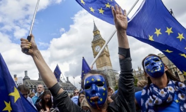  AFP/File / by Alice RITCHIE | Thousands of people marched through London this weekend calling for the whole Brexit process to be abandoned