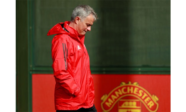 Manchester United’s coach Jose Mourinho – Press image courtesy Reuters