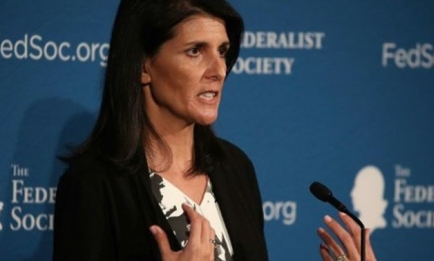 U.S. Ambassador to the United Nations Nikki Haley - AFP