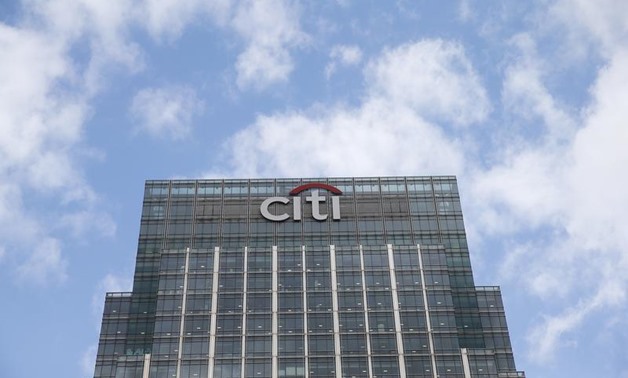A Citigroup office is seen at Canary Wharf in London, Britain May 19, 2015. REUTERS/Suzanne Plunkett