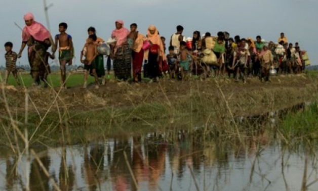 © AFP | Rohingya refugees fleeing unrest in Myanmar have told stories of soldiers and Buddhist mobs burning entire villages to the ground, while the government blames militants for the arson