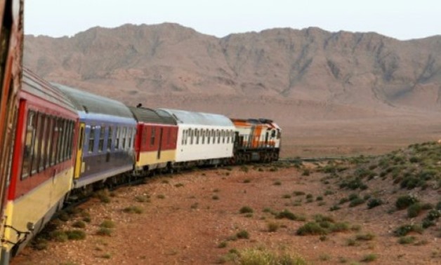 © AFP / by Frederique Prabonnaud | Edi Kunz, 70, runs the Oriental Desert Express through remote eastern Morocco for tourists