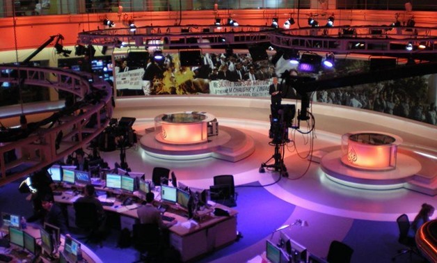 Al Jazeera English Doha Newsroom_via wikimedia creative commons