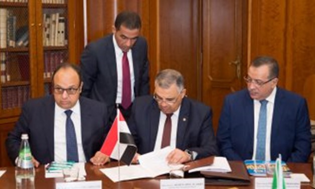 Egypt signs security cooperation protocol with Italy – Press Photo