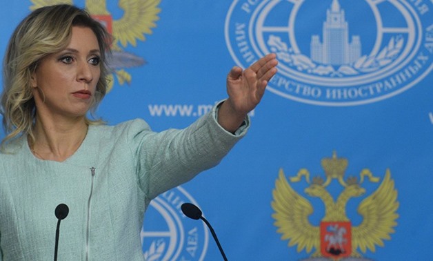 FILE: Russian Foreign Ministry spokesperson Maria Zakharova held a weekly press briefing in Moscow