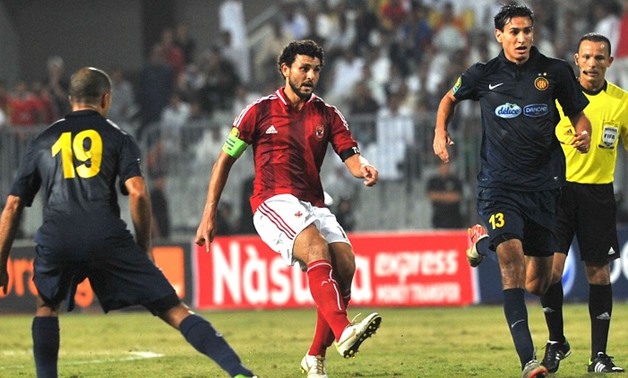 Esperance Sportive in their last match against Al-Ahly in Egypt, Reuters 
