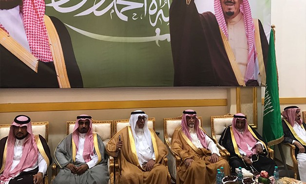 Side of Al-Murrah tribe gathering in Saudi Arabia – Press photo