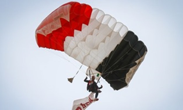 Egyptian Eagles of parachutes - File photo
