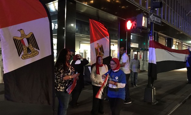 Egyptian community in New York welcomes Sisi