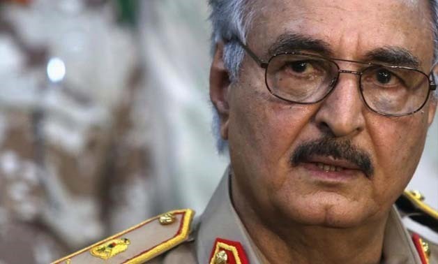 Libya's army commander Khalifa Haftar - File photo