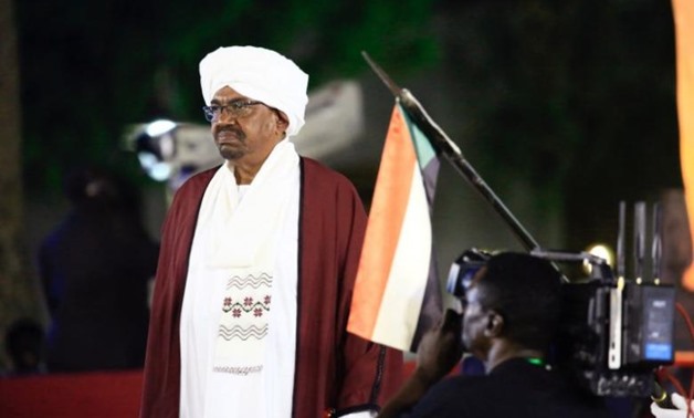 Sudan's President Omar Al Bashir arrives to address the nation during the country's 61st independence day - Reuters