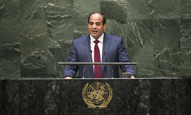 President Abdel Fatah al-Sisi in the UN General Assembly – Official Website