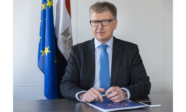 File-  EU Ambassador to Egypt Ivan Surkos