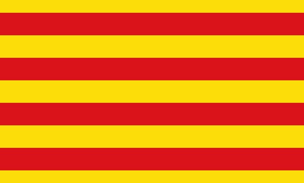 Flag of Catalonia - Via Wikimedia Commons