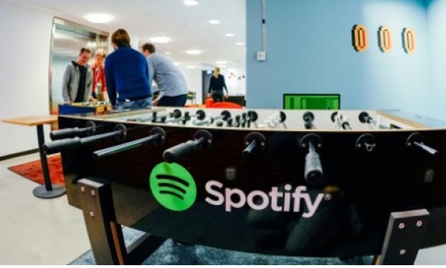 © AFP/File | Swedish company Spotify is one of the leaders of music streaming 
