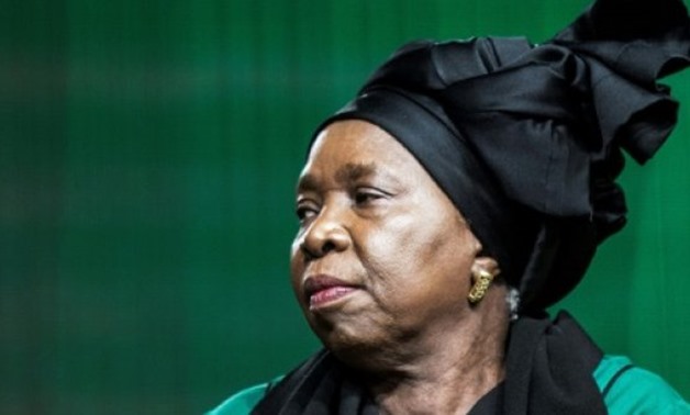 © AFP/File | Nkosazana Dlamini-Zuma is considered a leading candidate to replace South African President Jacob Zuma as head of the ruling ANC party in December