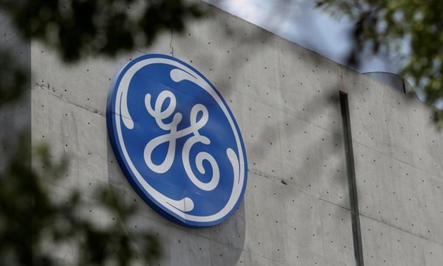 The logo of General Electric Co. is pictured at the Global Operations Center in San Pedro Garza Garcia, neighbouring Monterrey, Mexico, on May 12, 2017. REUTERS/Daniel Becerril
