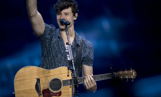 Shawn Mendes at the Rock in Rio Festival in Brazil -AFP