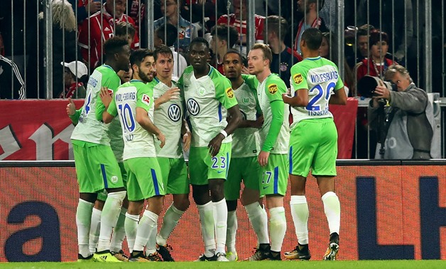 Wolfsburg players, Reuters