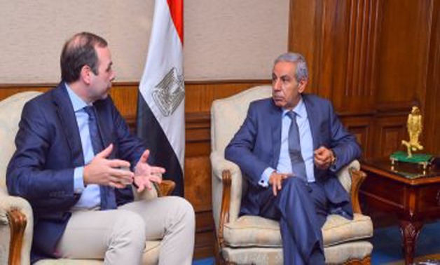 Trade Minister Tarek Kabil’s meeting with Bosch’s president Markus Thill – Press photo