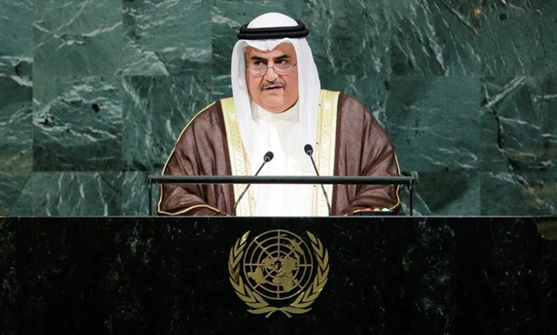 Bahrain’s Foreign Minister Sheikh Khalid bin Ahmed Al Khalifa - Reuters