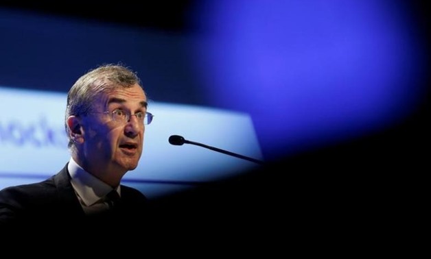  French Central bank Governor Francois Villeroy de Galhau attends the 2016 Institute of International Finance (IIF) Spring Membership meeting in Madrid, Spain, May 25, 2016. REUTERS/Susana Vera/File Photo