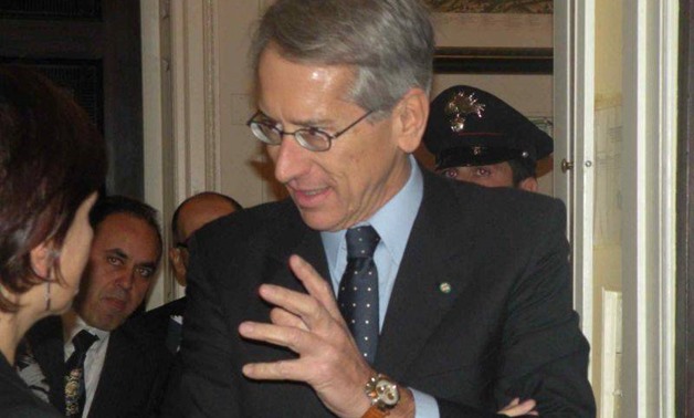 Former Italian foreign affairs Minister Giulio Terzi di Sant'Agata - press photo