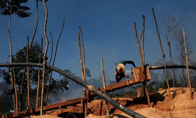  Brazilians toil for gold in illegal Amazon mines - REUTERS