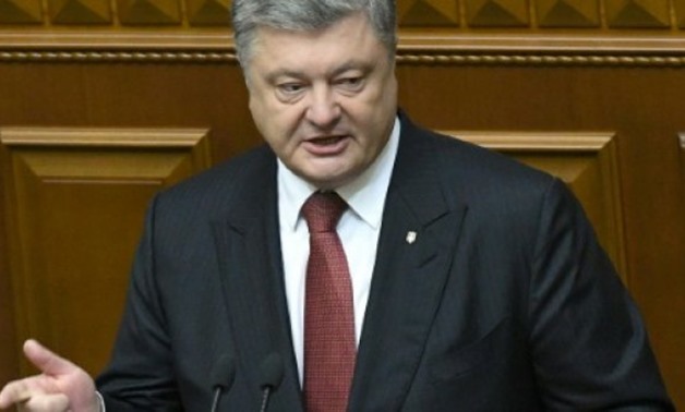 © AFP | Ukrainian President Petro Poroshenko has drawn criticism from ethnic minorities within Ukraine as well as Romanian and Russian authorities for a bill that mandates that schools teach exclusively in Ukrainian
