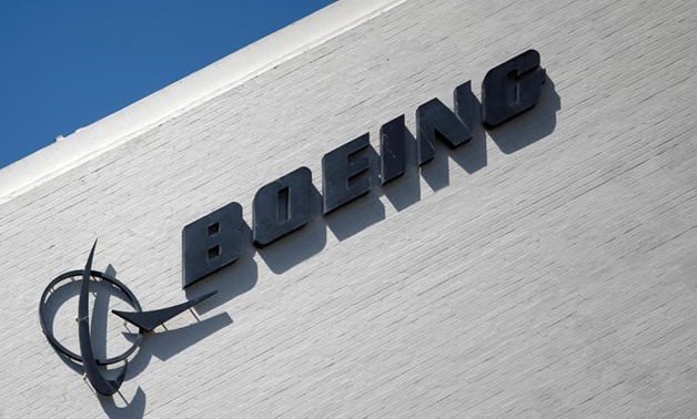 The logo of Boeing (BA) is seen in Los Angeles, California, United States, April 22, 2016. REUTERS/Lucy Nicholson/File Photo