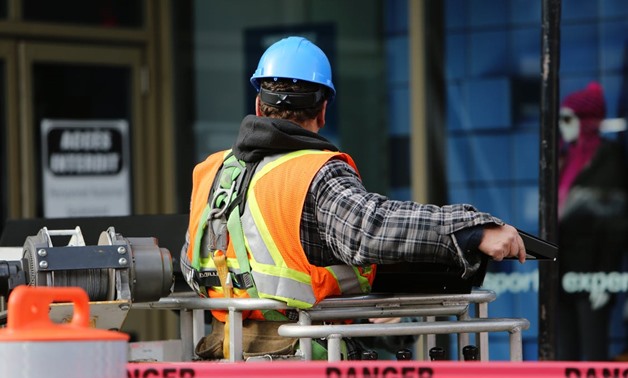 Construction worker – file photo