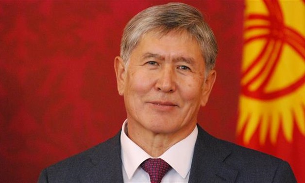 President of Kyrgyzstan Almazbek Atambayev - Press Photo