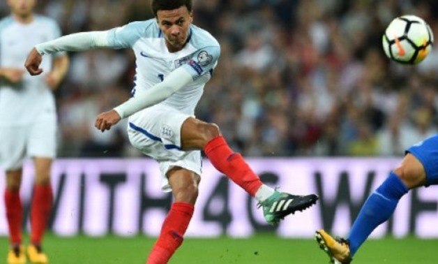 Television footage showed Tottenham midfielder Alli making a middle-finger salute shortly after a collision with Slovakia's Martin Skrtel