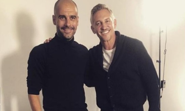 Pep Guardiola & Gary Lineker, BBC official account on twitter