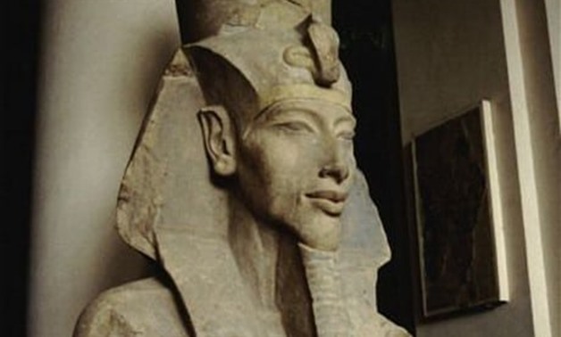 British mission discovers head of King Akhenaten statue - File Photo