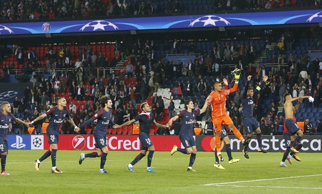 Romelu Lukaku celebrating his goal against Everton, Reuters