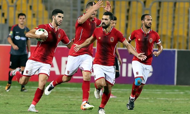 Al Ahly players - CAF Champions League facebook page