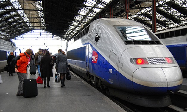 Marseille train station - via Wikimedia Commons