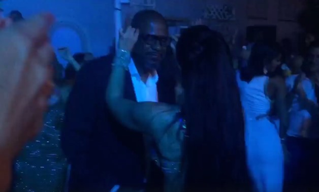 Belly dancer Amie Sultan takes Forest Whitaker's glasses off