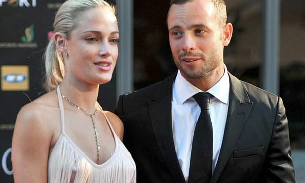 Oscar Pistorius and Reeva Steencamp, pictured here at an awards ceremony in 2012, were South Africa's glamour couple