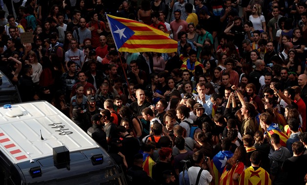 Catalonia referendum – Press image courtesy Reuters